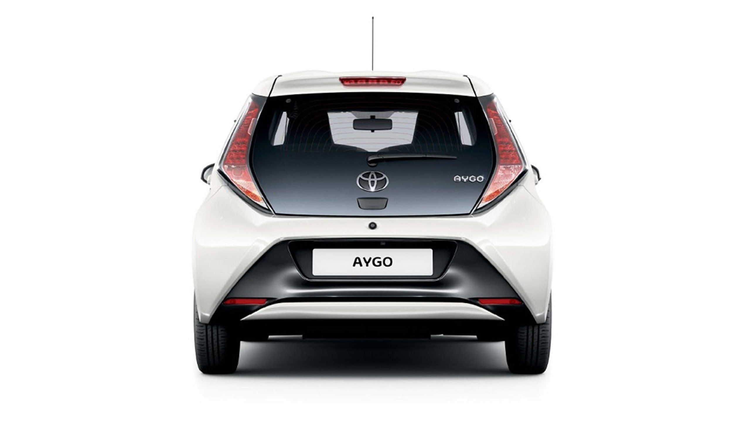 Toyota Aygo 2014 Bag Lige Hvid 1140X600
