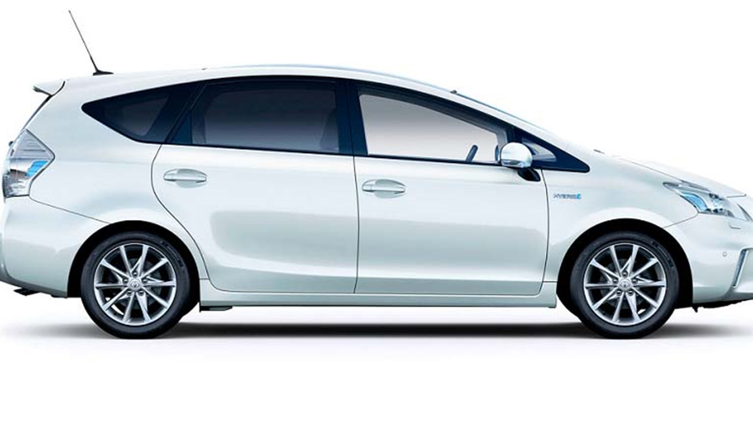 Toyota Prius Plus 2012 Side Hvid 848X430 (1)